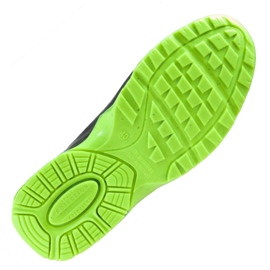 Sapatos de trabalho de velcro urgente 350/s1 preto 2