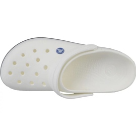 Crocs Crocband flip-flops em 11016-100 Medical branco 1