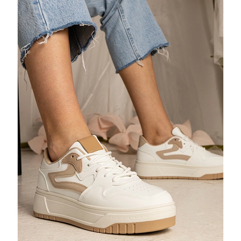 Tênis de tênis brancos tênis esportivos femininos 1