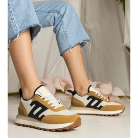 Tênis esportivos femininos marrons castanho 1