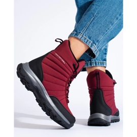 Tênis de trekking feminino DK à prova d'água preto 1