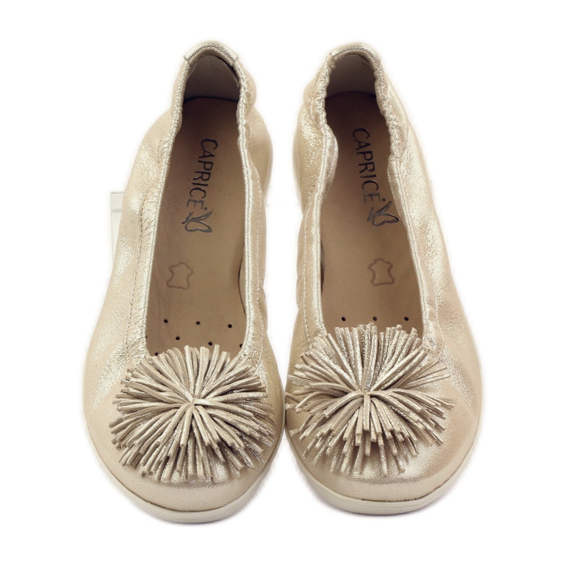 Sapatilhas Caprice para mulher 22116 amarelo 4