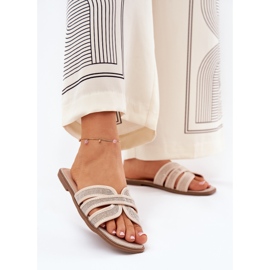 Classic Women's Flat Beige bege 2