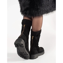 ARTIKER Trabalhadores de alto couro preto 1