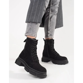 Caçadores de camurça preta preto 2