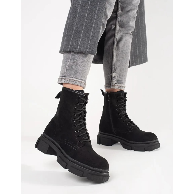 Caçadores de camurça preta preto 2