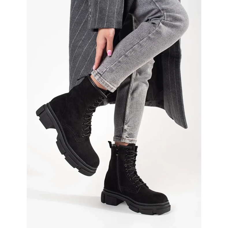 Caçadores de camurça preta preto 1