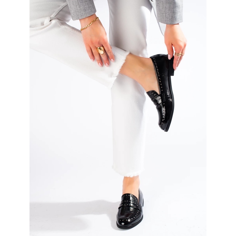 La.Fi Sapatos elegantes de LA. Fi preto 2