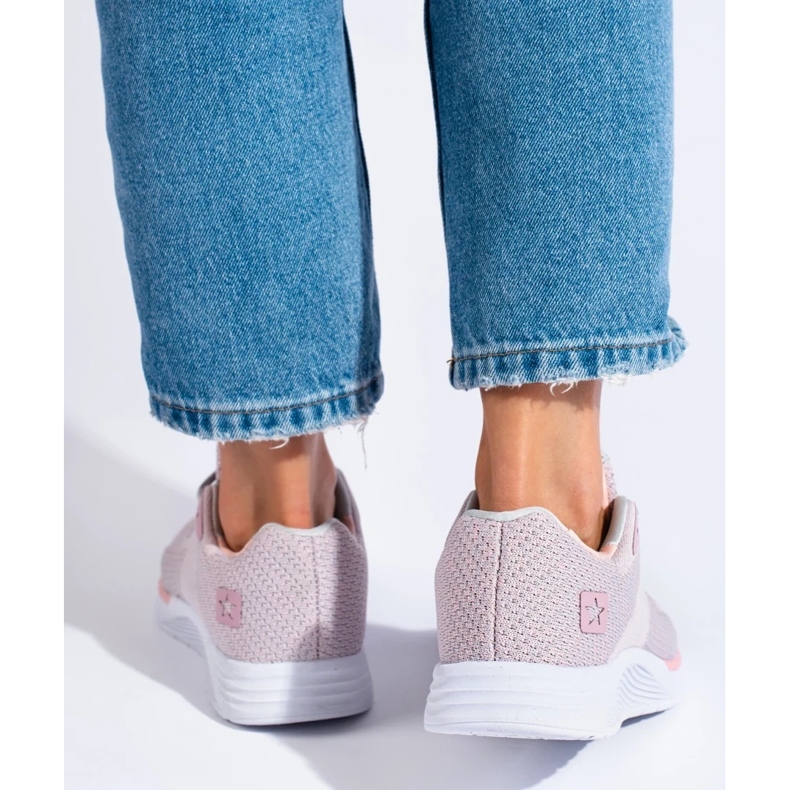 Evento Calçados esportivos de amarrar rosa 1