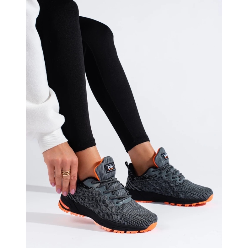 DK Tênis esportivos confortáveis preto 2