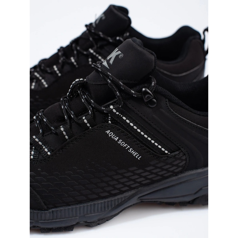 DK Tênis de trekking masculino preto 1