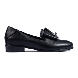 W. Potocki Sapatos com cristais Potocki preto 1