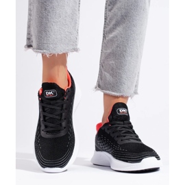 Confortáveis ​​sapatos desportivos DK preto 2