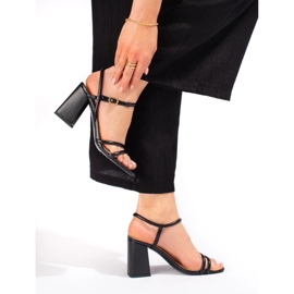 Sandália de salto alto VINCEZA preto 1