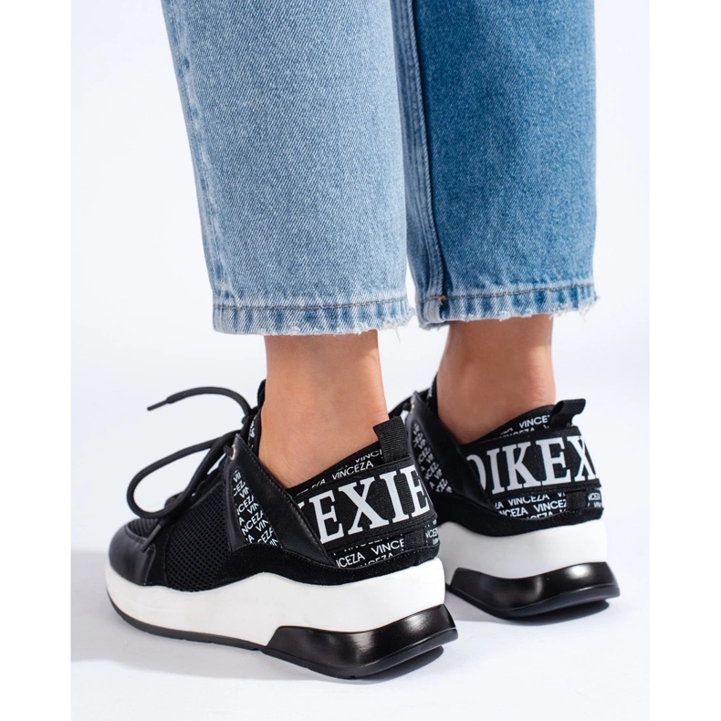 Tênis de moda VINCEZA preto 1