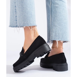 Mocassins da moda La.Fi preto 1