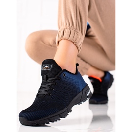 DK Calçados esportivos confortáveis azul 1