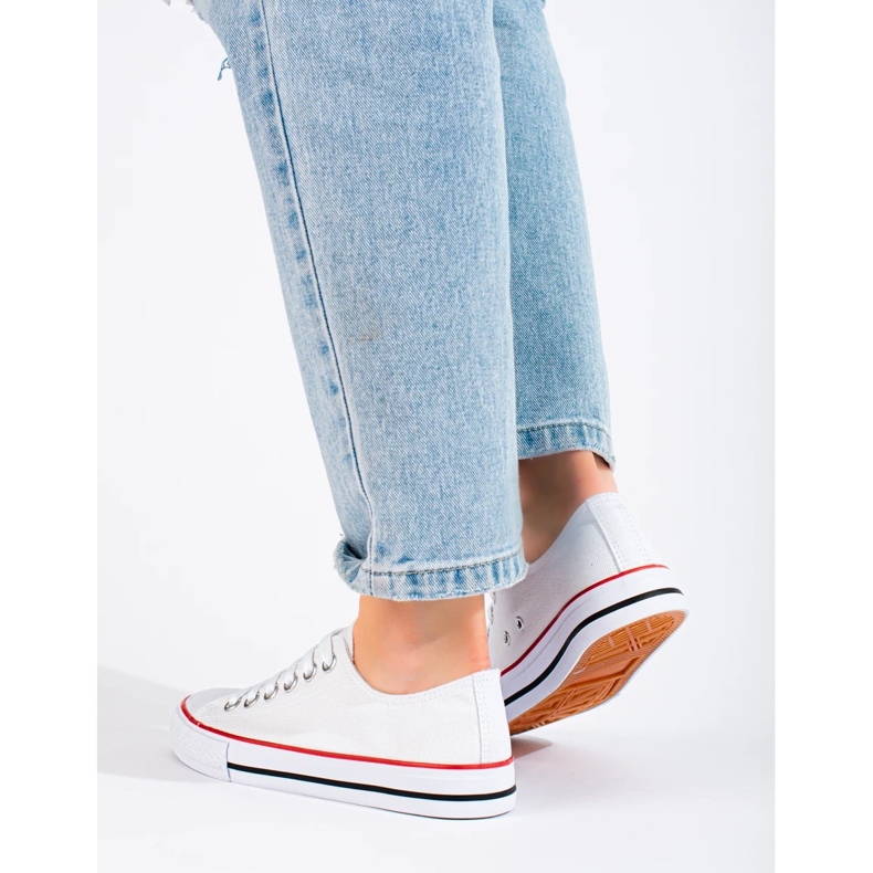 Tênis feminino clássico branco 2