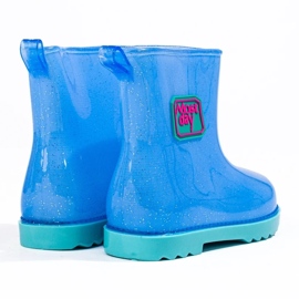 Botas Wellington azuis para menino azul 1