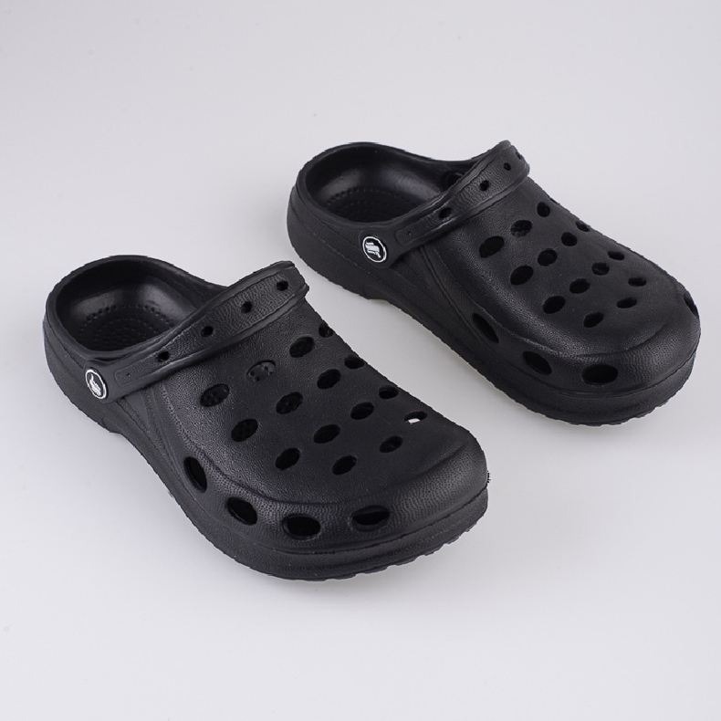 Chinelos leves pretos para menino 2