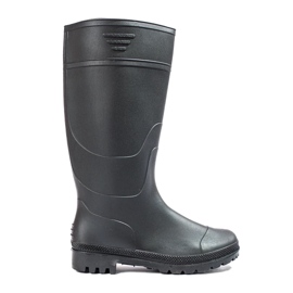 Galochas masculinas com cano alto preto 1