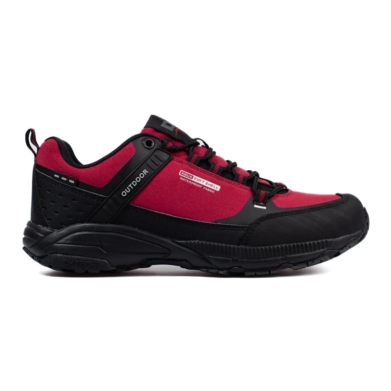 Sapatos de trekking para homem DK Borgonha vermelho 1