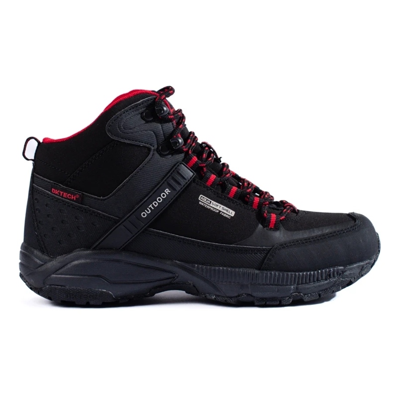 Sapatos de trekking para mulher com cano alto DK preto 1