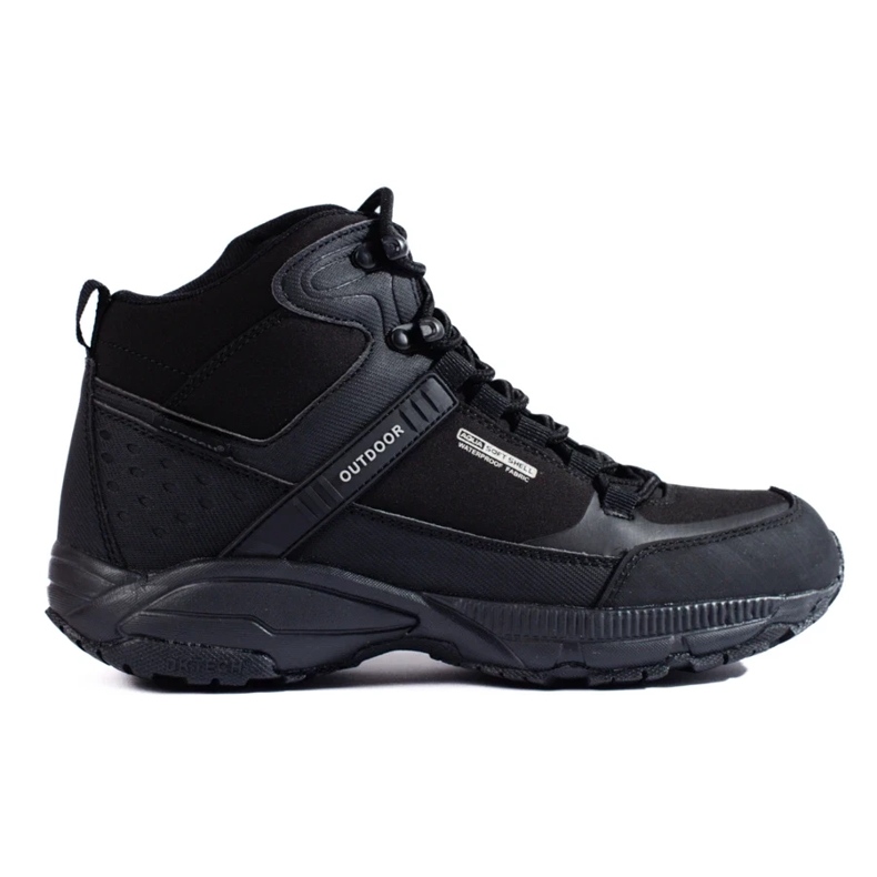 Sapatos de trekking para mulher com cano alto DK preto 1