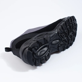 Tênis de trekking masculino DK aqua Softshell cinza preto 2