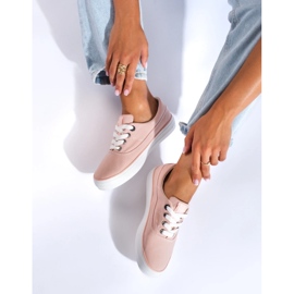 Tênis feminino Big Star KK274020 rosa 1