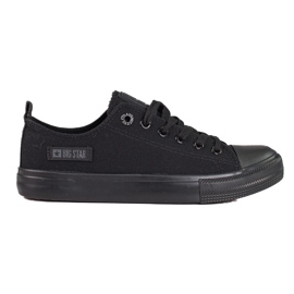 Tênis feminino Big Star KK274009 preto 1