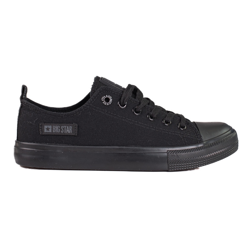 Tênis feminino Big Star KK274009 preto 1