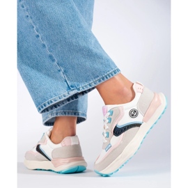 Tênis feminino Big Star KK274097 bege 1