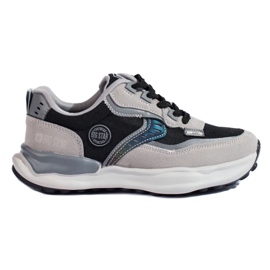 Tênis feminino Big Star KK274100 preto 2