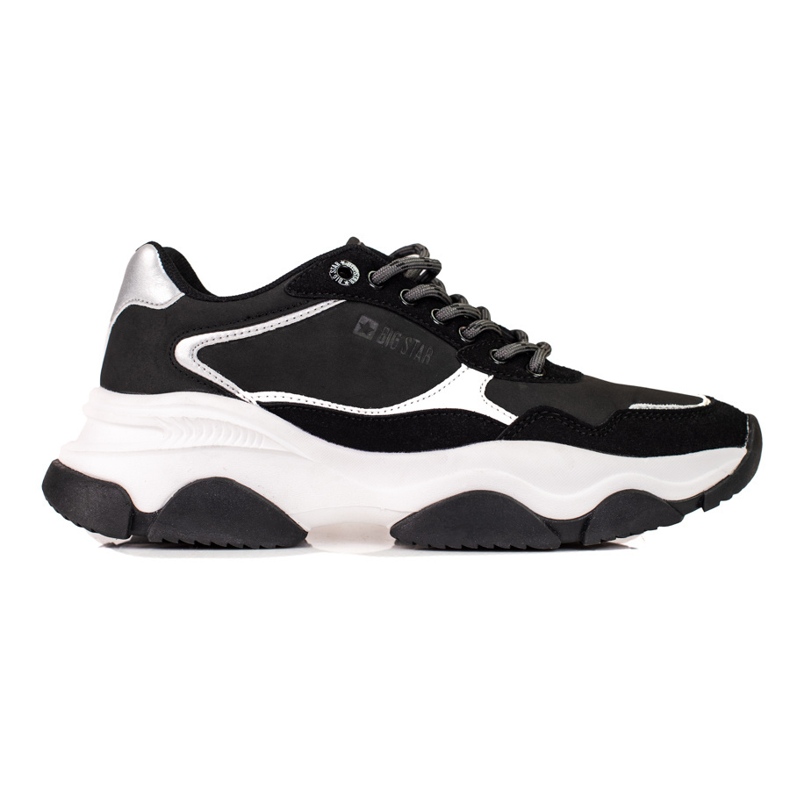 Tênis feminino Big Star KK274383 preto 1