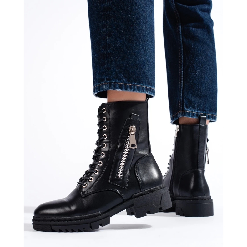 W. Potocki Bolsas Potocki de mulher negra preto 1