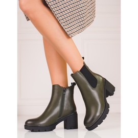 Botins verdes femininos 2