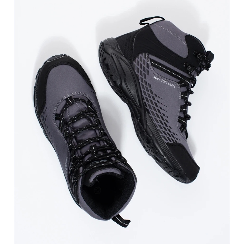 Sapatos de trekking para homem DK cinza 2