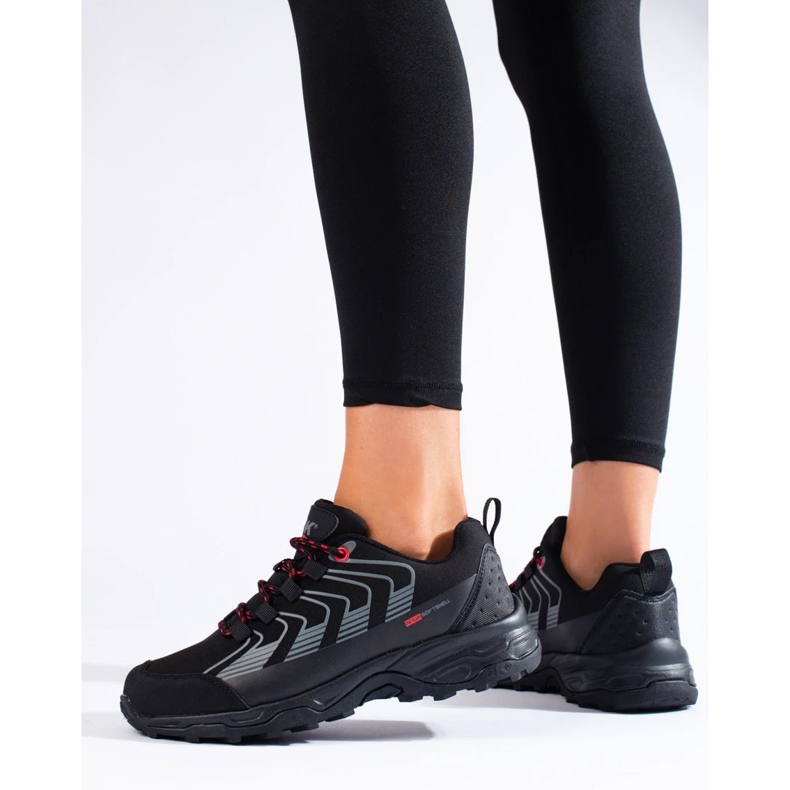 Tênis de trekking de mulher DK Softshell preto 2