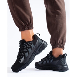 Tênis de trekking de mulher DK Softshell preto 1