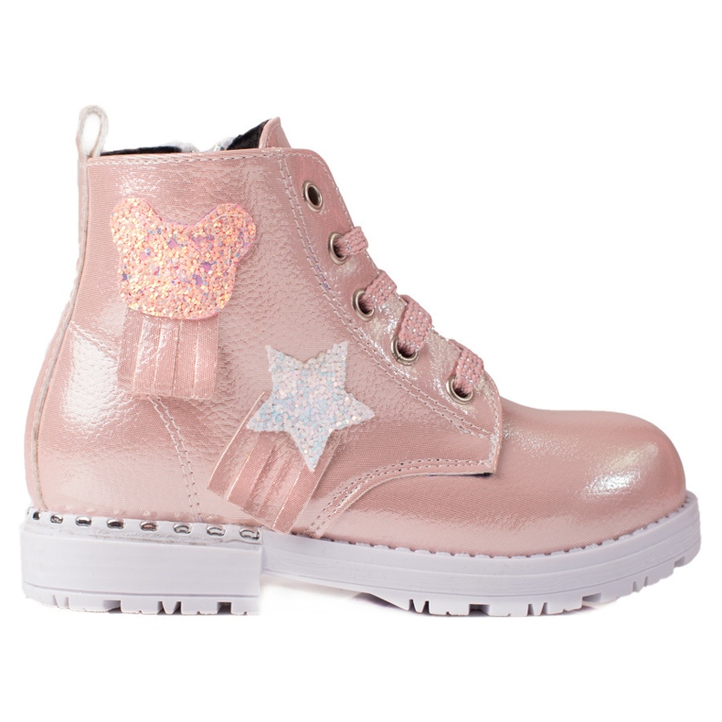 Botas rosa de menina 1