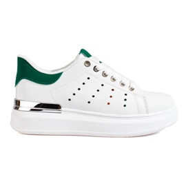 Tênis branco Shelovet com sola grossa 1