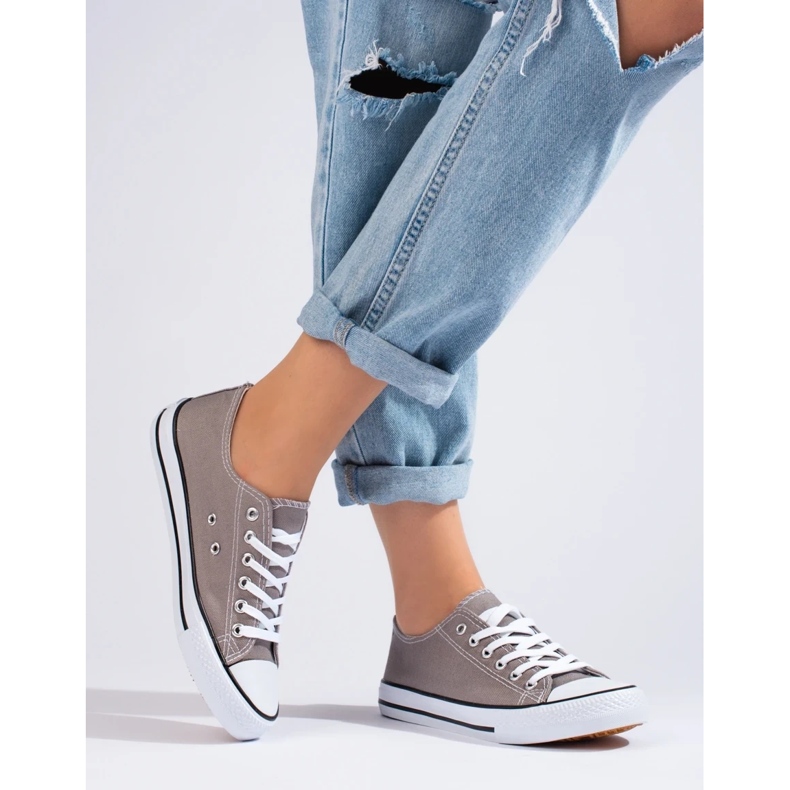 Tênis cinza clássico Shelovet 1