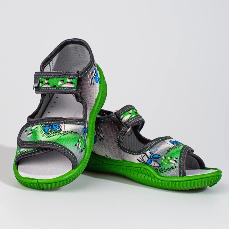 Chinelos Viggami para meninos verde 1