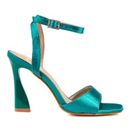 W. Potocki Sandálias de salto alto de mulher Verde Potocki 2 W. Potocki Sandálias de salto alto de mulher Verde Potocki 2