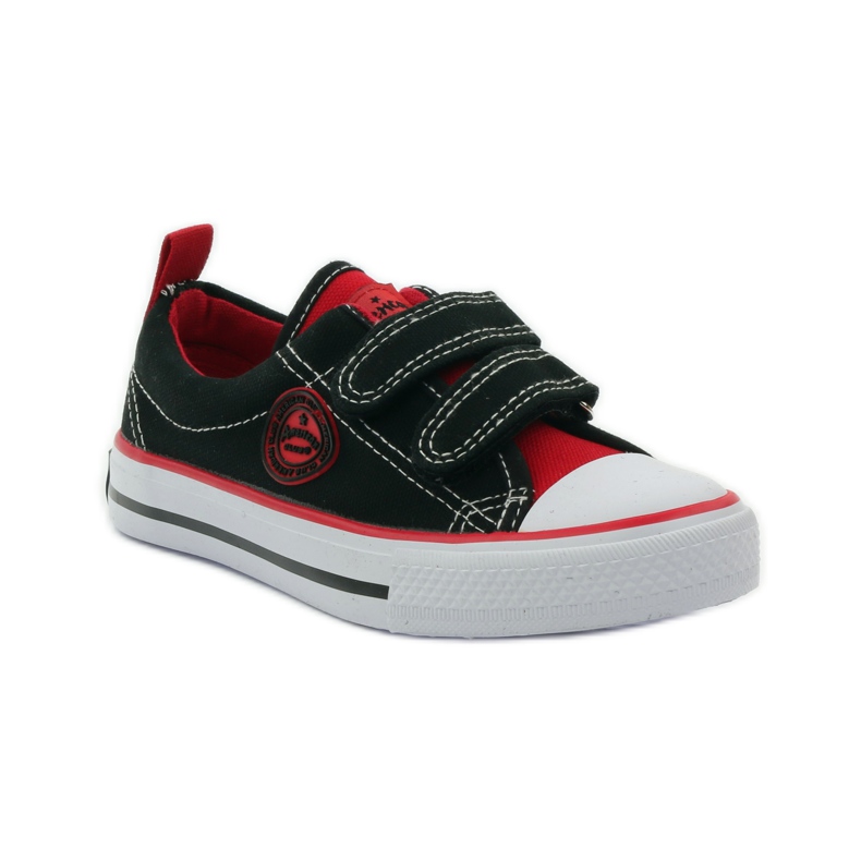 American Club Tênis americanos de nabos pretos / vermelhos 1