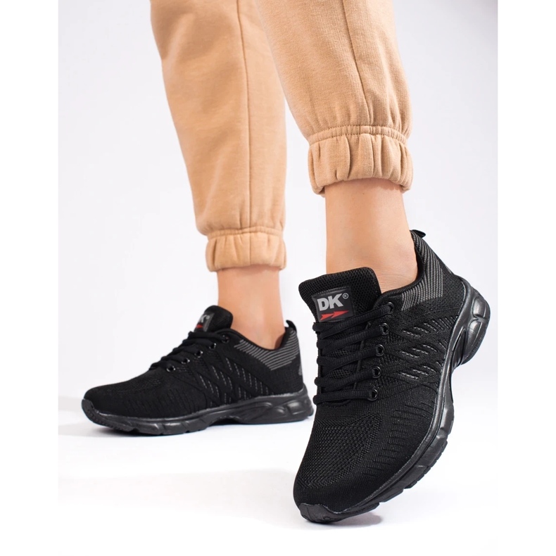 SHELOVET Tênis Têxtil Dk Preto Feminino 2