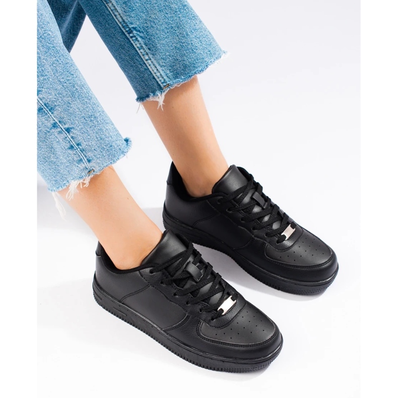 Tênis esportivo feminino clássico Shelovet preto 1