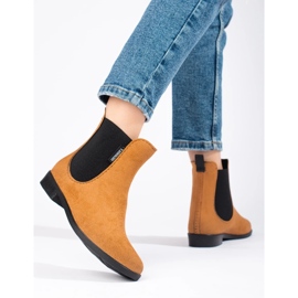 Botas Chelsea de mulher castanhas T.Sokolski marrom 1