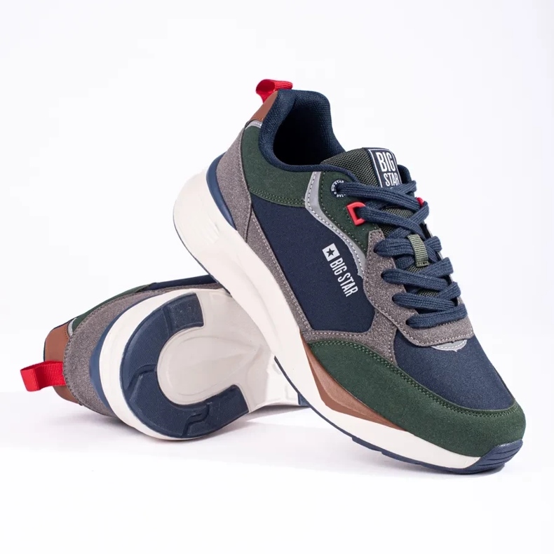 Calçados esportivos masculinos Big Star LL174237 Espuma viscoelástica multicolorido 2